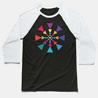 Triangle Dance Baseball T-Shirt